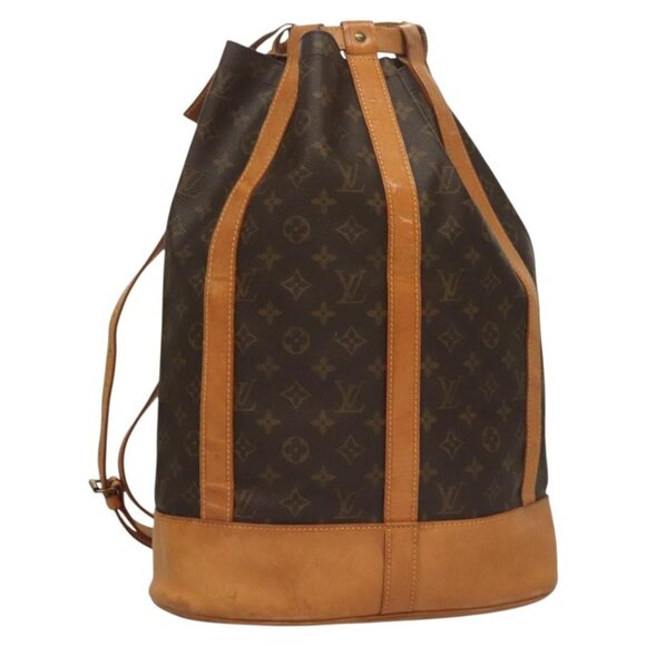 LOUIS VUITTON Monogram Randonnee GM Shoulder Bag M42244 LV Auth bs27732 - Picture 1 of 16